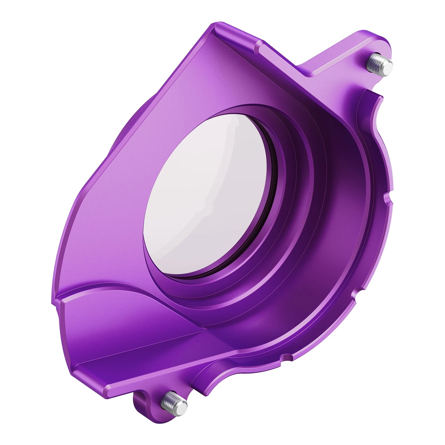 Transparent Motor Belt Pulley Cover Protector for Sur-Ron Light Bee X/S, Segway X160 X260 Aluminum Guard